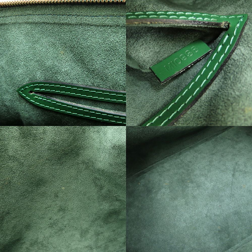 エピ アルマ M52144 ハンドバッグ ボルネオグリーン/352565【中古】