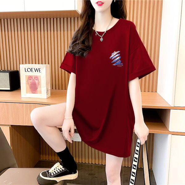 Qoo10] 3.27日新品 夏服綿混紡半袖Tシャツ韓