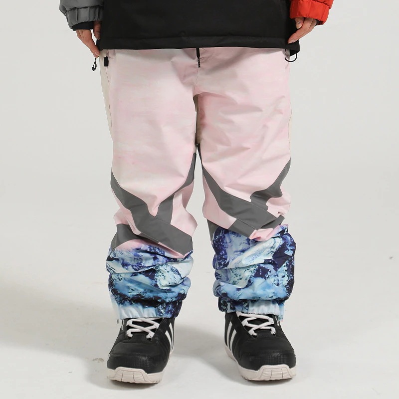 スノーボード ウェア パンツ 単品 光反射 メンズ レディース 切り替え 配色 スノーウェア スキーウェア スノボ ボトムス 立体縫製 防風防水防雪防寒保温通気 耐摩擦 韓国 スノーボード ウェア パンツ 単品 光反射 メンズ レディース 切り替え 配色 スノーウェア スキーウェア スノボ ボトムス 立体縫製 防風防水防雪防寒保温通気 耐摩擦 韓国