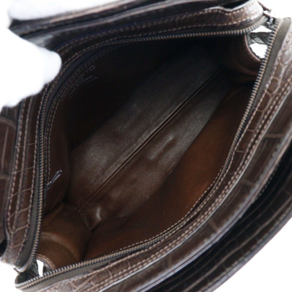 MORABITO モラビト ショルダーバッグ クロコダイル レディース 中古品