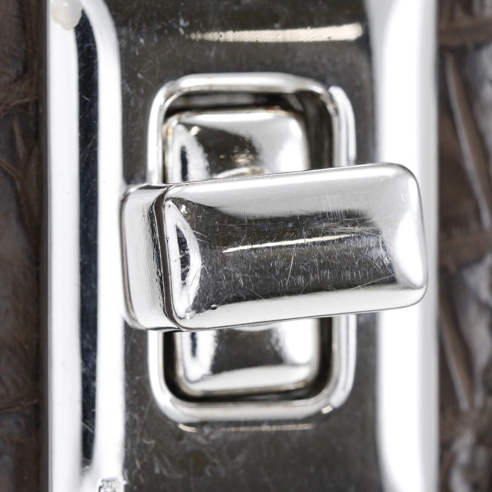 MORABITO モラビト ショルダーバッグ クロコダイル レディース 中古品