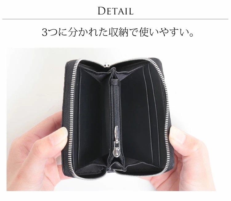 クロコダイルレザーミニ財布アウトポケット付き ネコポス対応 クロコダイルレザーミニ財布アウトポケット付き ネコポス対応