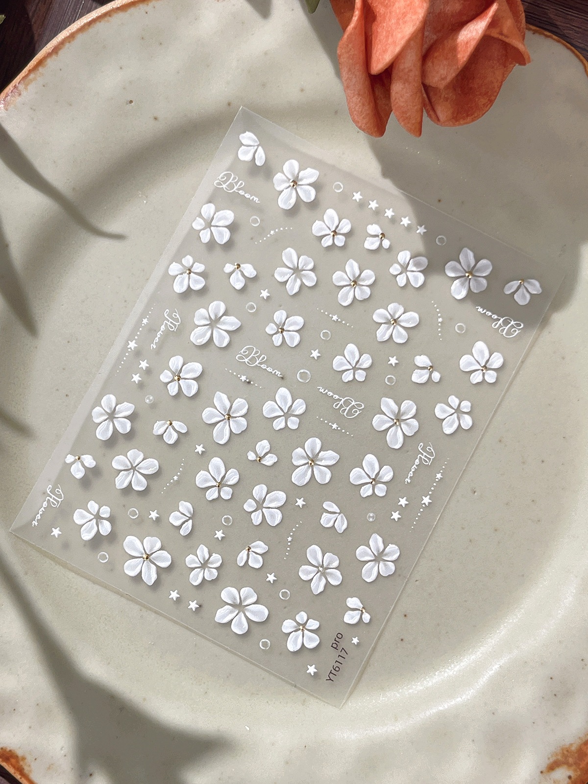 【1点ご購入 で10点プレゼントいたします】ゼリー五弁花ネイルシールピュアカラー洗練されたシンプルで甘い装飾シール 【1点ご購入 で10点プレゼントいたします】ゼリー五弁花ネイルシールピュアカラー洗練されたシンプルで甘い装飾シール