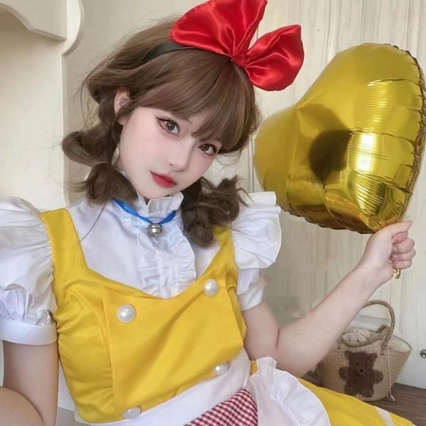 メイド服 ロリータ 黄色 Amazon | [Gocebaby] メイド服 フリフリ衣装 黄色 めめしい
