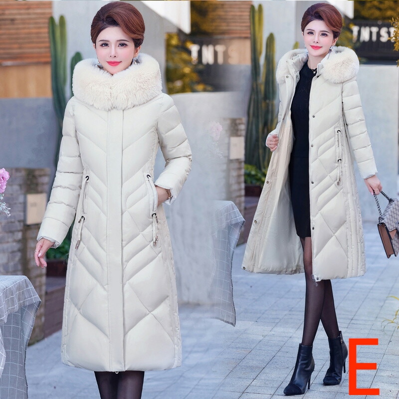 2枚購入で1ooOFFコート レディース 冬 ミドル丈 中綿ジャケット ママ 大人 ダウンジャケット 40代 50代 60代 冬物コート ロングコート 大きいサイズ フード付き 体型カバー きれいめ