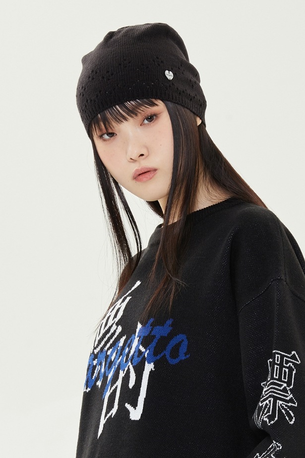 【TARGETTO】23SS★ SCASI WEAVING BEANIE TARGETTO] SCASI WEAVING BEANIE ニット帽