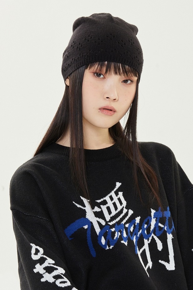 【TARGETTO】23SS★ SCASI WEAVING BEANIE TARGETTO] SCASI WEAVING BEANIE ニット帽