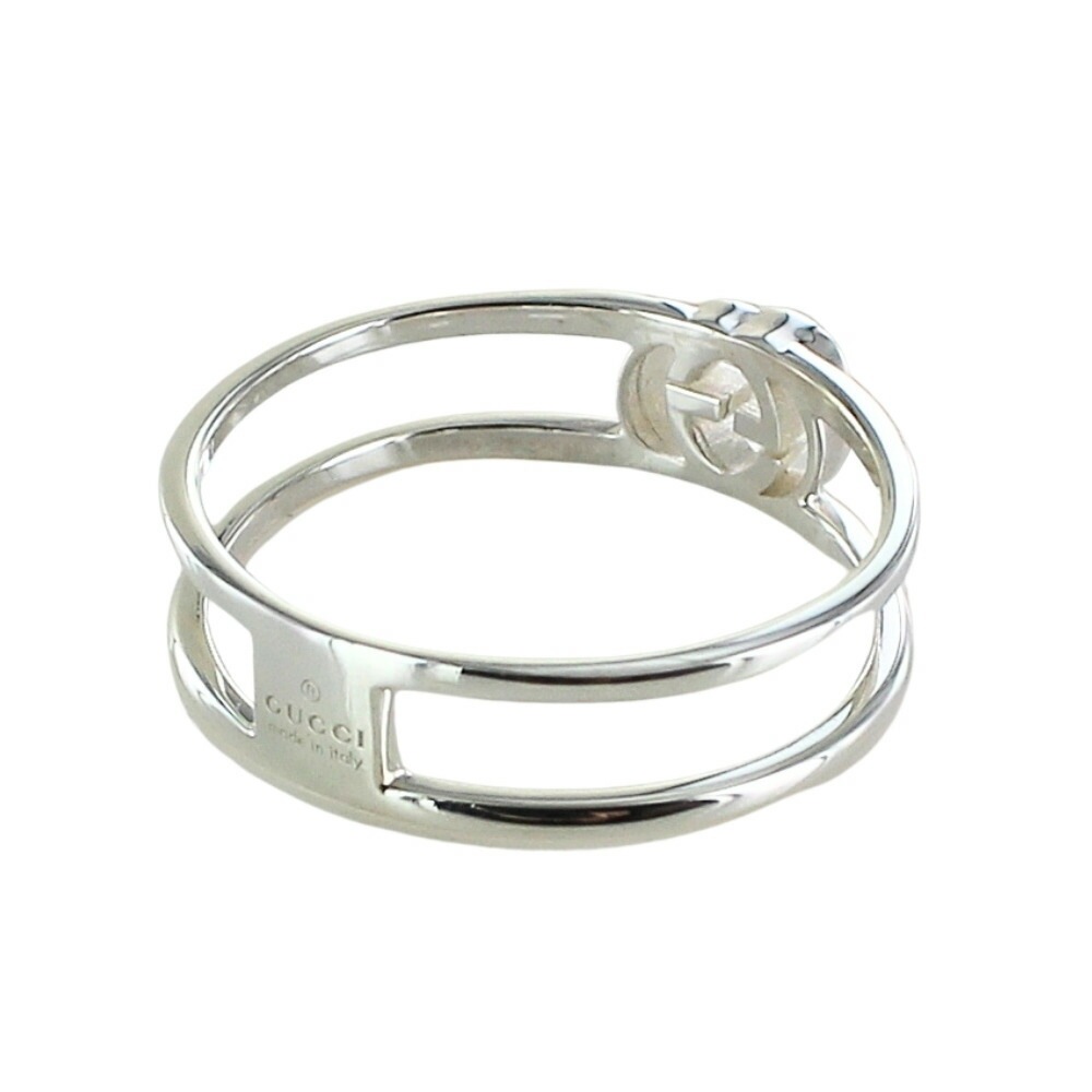 グッチ リング 指輪 メンズ レディース ユニセックス シルバー925 選べるサイズ シンプル ロゴ おしゃれ ブランドアクセサリー 誕生日 結婚式 結婚記念日 プレゼント 夫 妻