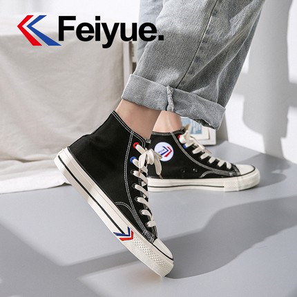 Qoo10] Feiyue 正規品 ハイカットスニーカー 通勤 通学