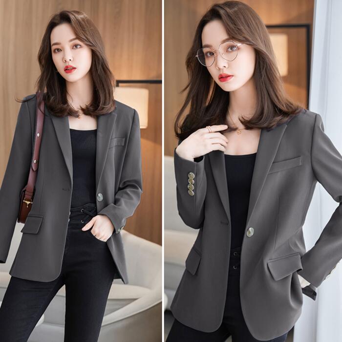 入学式 ママスーツ レディース ジャケット 大きいサイズ おしゃれ 卒業式 母 卒園式 入園式 セレモニー 七五三 お宮参り 母親 ママ フォーマル アウター カジュアル 長袖 きれいめ 高見え グレ