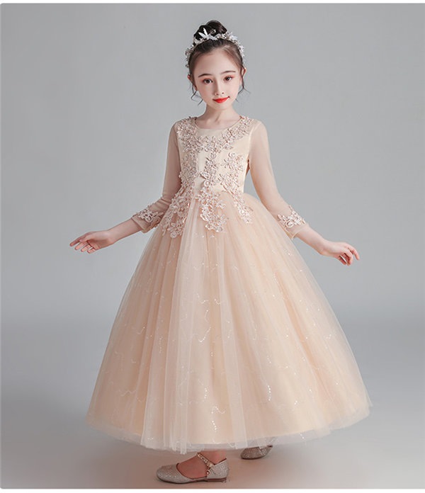 子供ドレス 発表会 シャンパン キッズ フラワーガール プリンセス パーティードレス キッズドレス 結婚式 ピアノ発表会 七五三 フォーマル 長袖 女の子 司会 パーティー 誕生日 プレゼント ロング 子供ドレス 発表会 シャンパン キッズ フラワーガール プリンセス パーティードレス キッズドレス 結婚式 ピアノ発表会 七五三 フォーマル 長袖 女の子 司会 パーティー 誕生日 プレゼント ロング