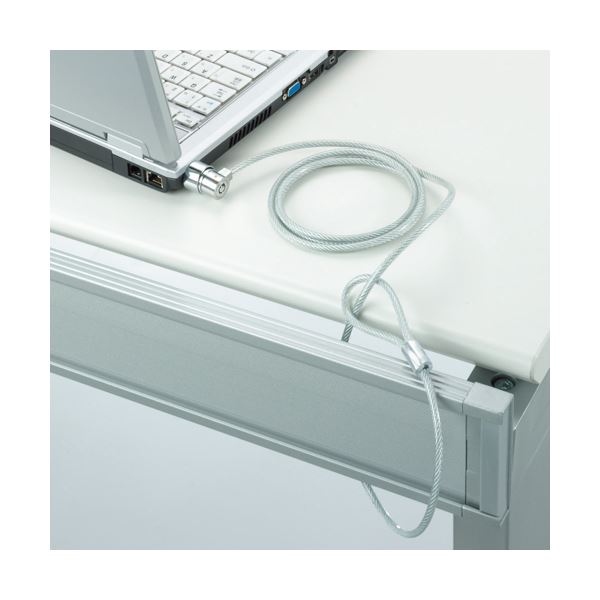 ライオン事務器パソコン用持出し防止ロック MB-04NC 1パック