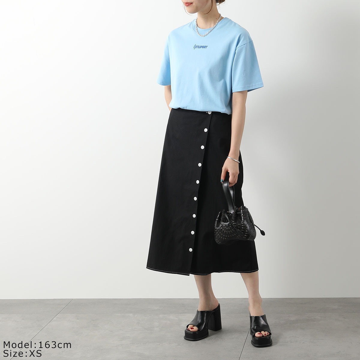 OperaSPORT オペラスポーツ 半袖 Tシャツ ARDEN T-SHIRT S60ED17 レディース コットン ロゴ刺繍 クルーネック オーバーサイズ 【mega】 OperaSPORT オペラスポーツ 半袖 Tシャツ ARDEN T-SHIRT S60ED17 レディース コットン ロゴ刺繍 クルーネック オーバーサイズ 【mega】