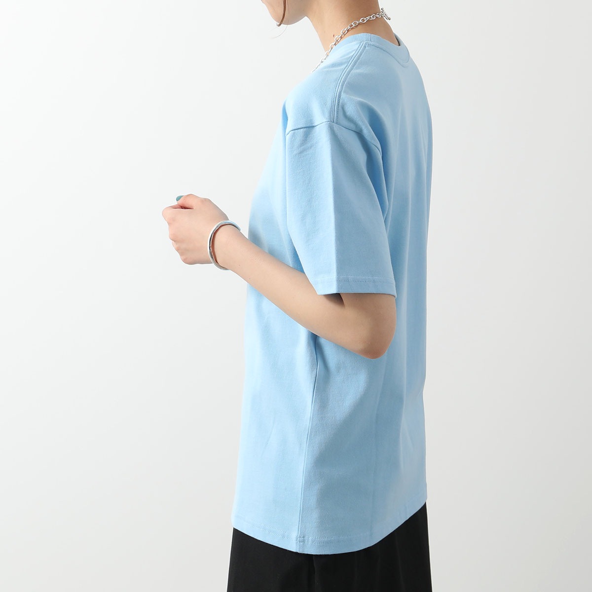 OperaSPORT オペラスポーツ 半袖 Tシャツ ARDEN T-SHIRT S60ED17 レディース コットン ロゴ刺繍 クルーネック オーバーサイズ 【mega】 OperaSPORT オペラスポーツ 半袖 Tシャツ ARDEN T-SHIRT S60ED17 レディース コットン ロゴ刺繍 クルーネック オーバーサイズ 【mega】