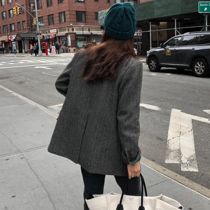 ウール混 入学式 ママスーツ レディース テーラード 厚手 ジャケット 大きいサイズ おしゃれ 卒業式 母 卒園式 入園式 セレモニー 七五三 お宮参り 母親 ママ フォーマル かっこいい グレー 春