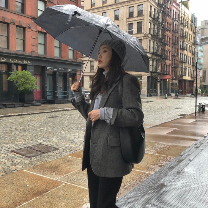 ウール混 入学式 ママスーツ レディース テーラード 厚手 ジャケット 大きいサイズ おしゃれ 卒業式 母 卒園式 入園式 セレモニー 七五三 お宮参り 母親 ママ フォーマル かっこいい グレー 春