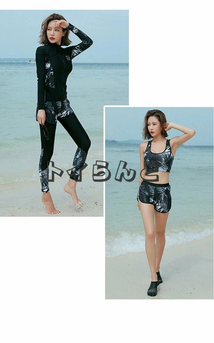 【7月の新作特典】フィットネス 水着 メンズ ラッシュガード 水着 ペア カップル 水着 体型カバー レディース お揃い セットアップ 長袖 競泳水着 練習用 大きいサイズ フィットネス水着 ショート