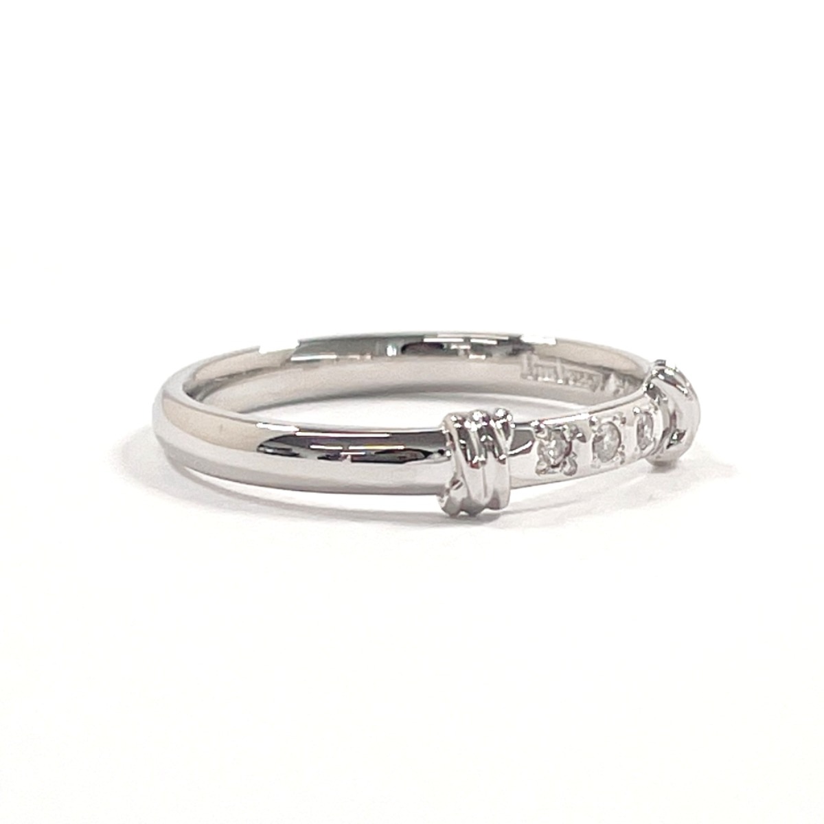 Burberrys リング・指輪 シルバー Pt900プラチナ 11.5号 レディース Burberrys リング・指輪 シルバー Pt900プラチナ 11.5号 レディース