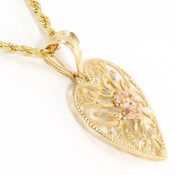 14K YGPG ネックレス 総重量約4.2g 約41cm ジュエリー 中古 14K YGPG ネックレス 総重量約4.2g 約41cm ジュエリー 中古
