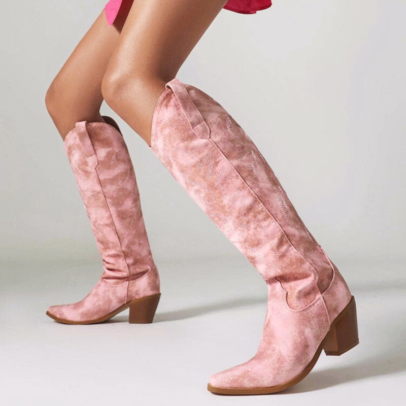 ロングブーツ 膝下丈 レディース 大きいサイズ 刺繍 ウェスターブーツ ローヒール ポインテッドトゥ カウボーイ レトロ ヴィンテージ 秋冬用 落ちない 粗いかかと 撥水 ファッション 欧米風 ロングブーツ 膝下丈 レディース 大きいサイズ 刺繍 ウェスターブーツ ローヒール ポインテッドトゥ カウボーイ レトロ ヴィンテージ 秋冬用 落ちない 粗いかかと 撥水 ファッション 欧米風