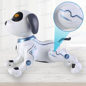 犬型ロボット おもちゃ 最新 ペット 簡易プログラミン 知育 子供 小学生 家庭用ロボット ペットドッグ セラピー スタントド ッグ 誕生日プレゼント 男の子