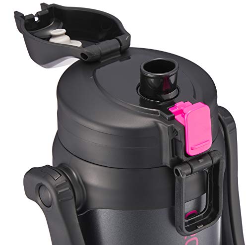 象印マホービン(ZOJIRUSHI) 象印水筒 直飲み スポーツタイプ ステンレスジャグボトル 2.06L ピンクブラック SD-BD20-BP2060ml