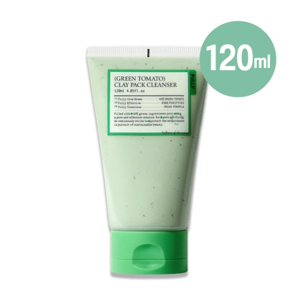 プーリーヴィーガングリーントマトクレイパッククレンザー120ml プーリーヴィーガングリーントマトクレイパッククレンザー120ml