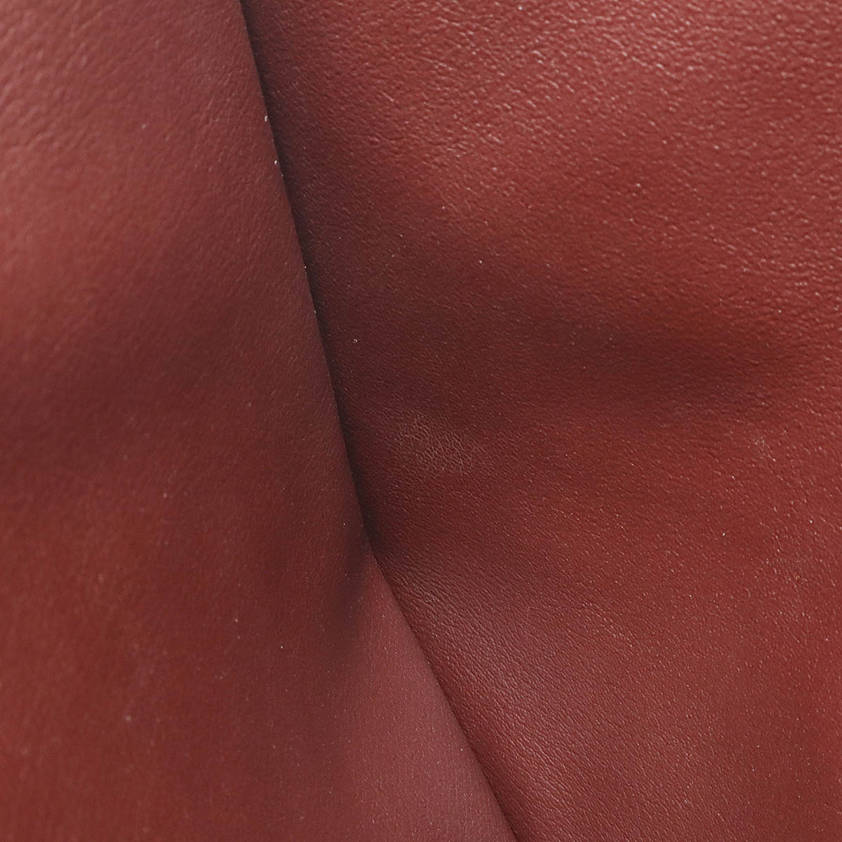 クラッチバッグ セカンドバッグ マチなし レザー ボルドー シルバー金具 L刻 クラッチバッグ セカンドバッグ マチなし レザー ボルドー シルバー金具 L刻