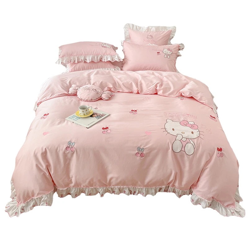 hellokitty ハローキティ 寝具 子供用 ピンク プリンセスベッド 34点セット 綿100% コットン hellokitty ハローキティ 寝具 子供用 ピンク プリンセスベッド 34点セット 綿100% コットン
