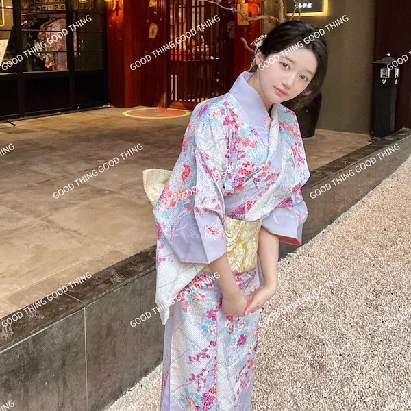 Qoo10] 新入荷浴衣セットおしゃれでかわいい大人の