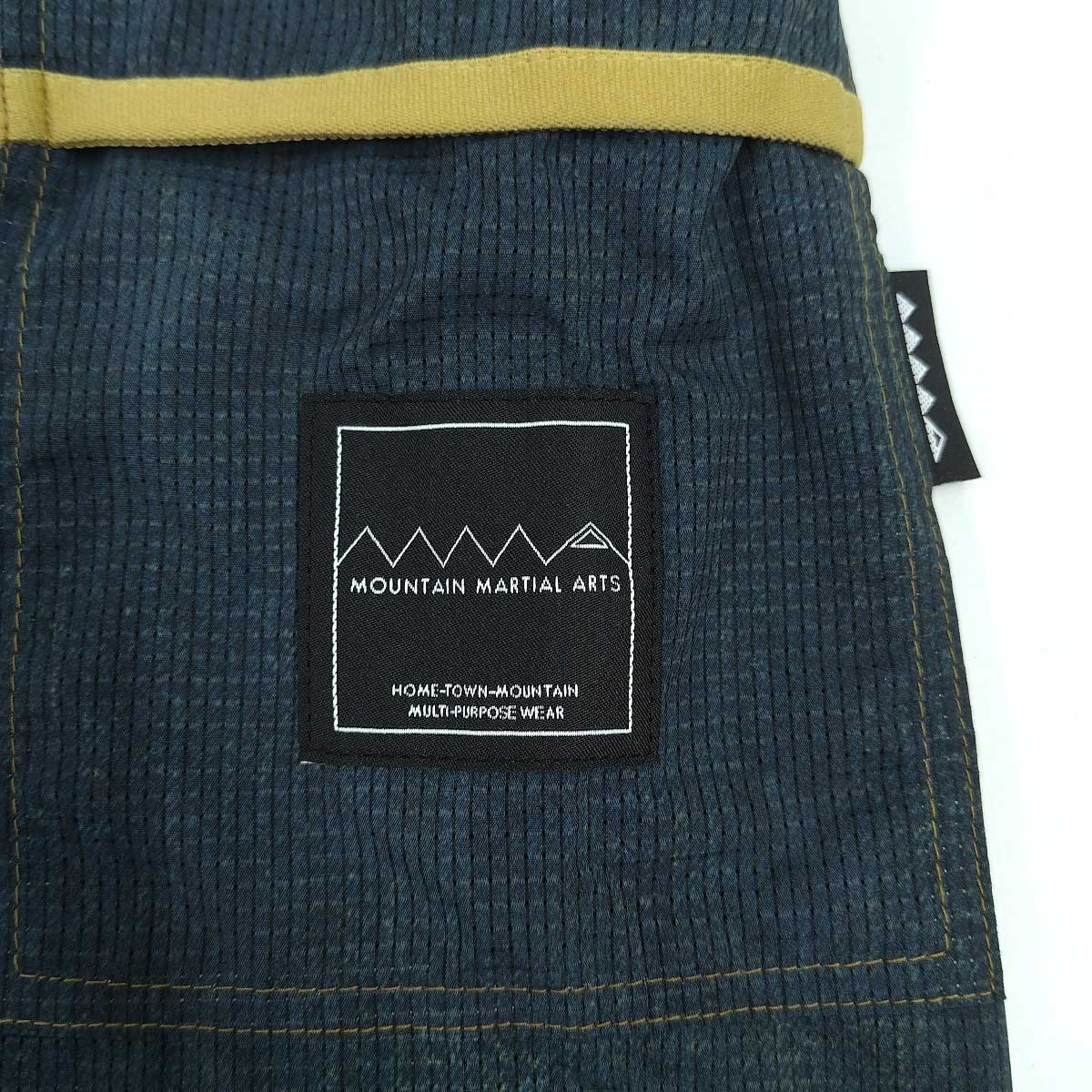 【中古・未使用品】マウンテンマーシャルアーツ MOUNTAIN MARTIAL ARTS MMA 7pocket Run Pants V6 デニム ハーフパンツ XL MMA21-31 メンズ トレラ