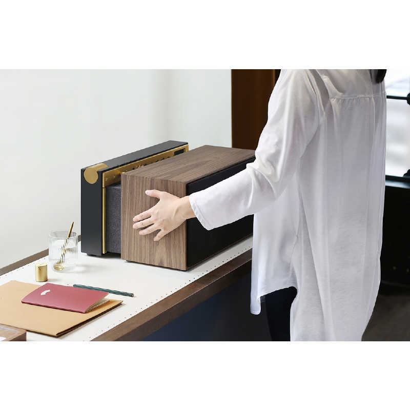 LABOITECONCEPT Bluetoothスピーカー PR/01 Walnut NLSPKBLKWDLBC LABOITECONCEPT Bluetoothスピーカー PR/01 Walnut NLSPKBLKWDLBC