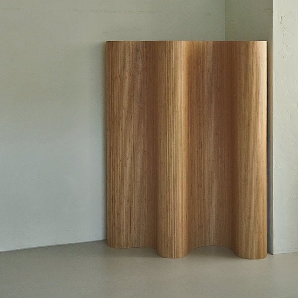Qoo10] ウッドカーブパーテーション