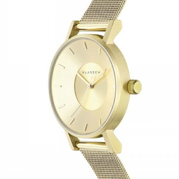 クラス14 時計 メンズ レディース 腕時計 手表 Volare 36mm イエローゴールド メッシュブレスレット VO14GD002W ユニセックス 誕生日プレゼント ポイント消化