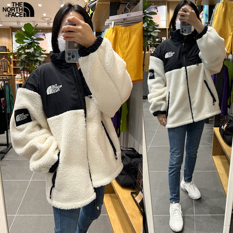 韓国正規品保証 関税負担なし NJ4FN52J NEW UTILITY FLEECE JACKETデイリー 基本 着装 男子 女子 人気 韓国 ファッション 男女共用 アウトドア