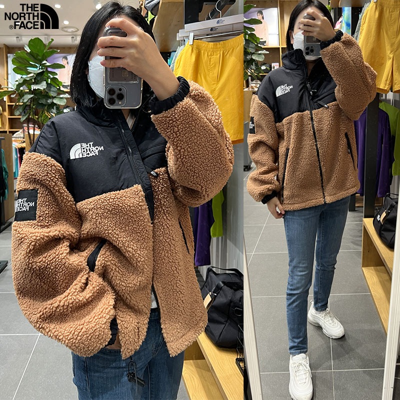 韓国正規品保証 関税負担なし NJ4FN52J NEW UTILITY FLEECE JACKETデイリー 基本 着装 男子 女子 人気 韓国 ファッション 男女共用 アウトドア