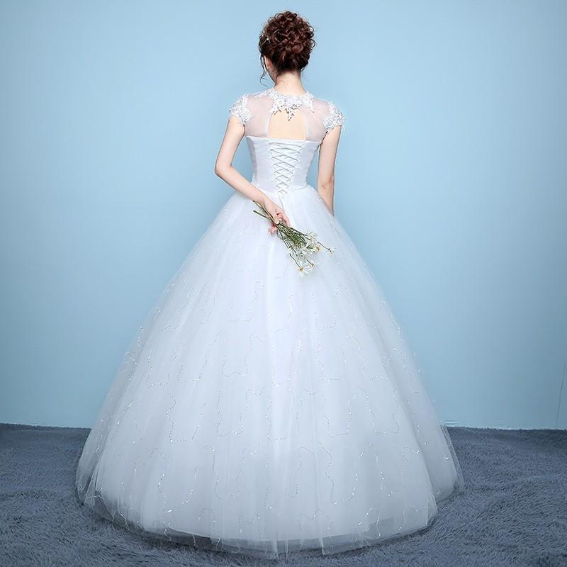 ウェディングドレス ブライズメイドドレス ワンピース 大きいサイズ 花嫁ドレス 花嫁 結婚式 披露宴 体型カバー ホワイト レッド フォーマル