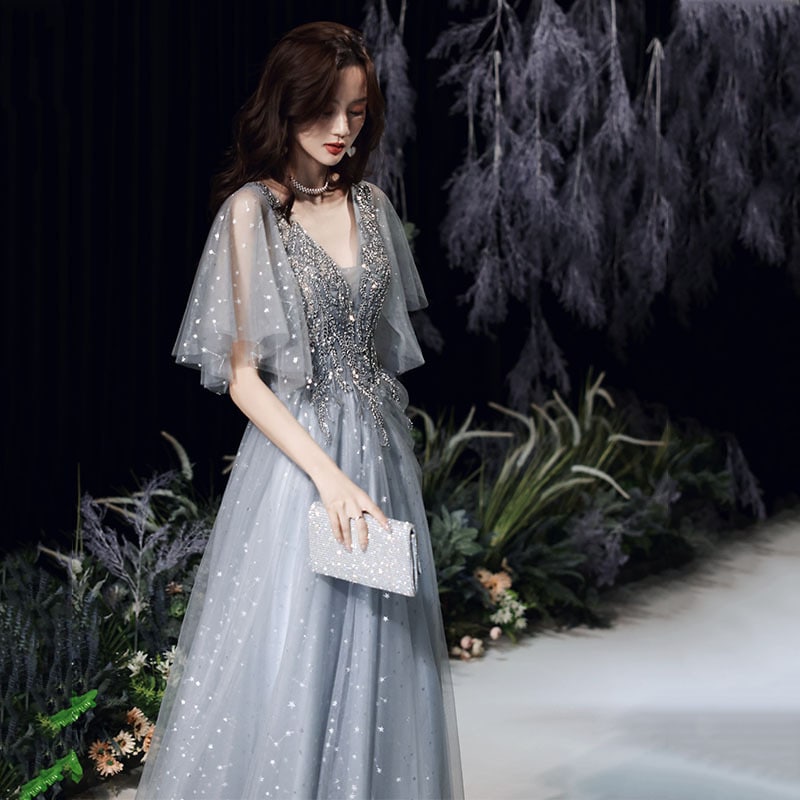 宴会気質タキシード2024新型痩せ高級小衆花嫁服年次総会司会者ワンピース春