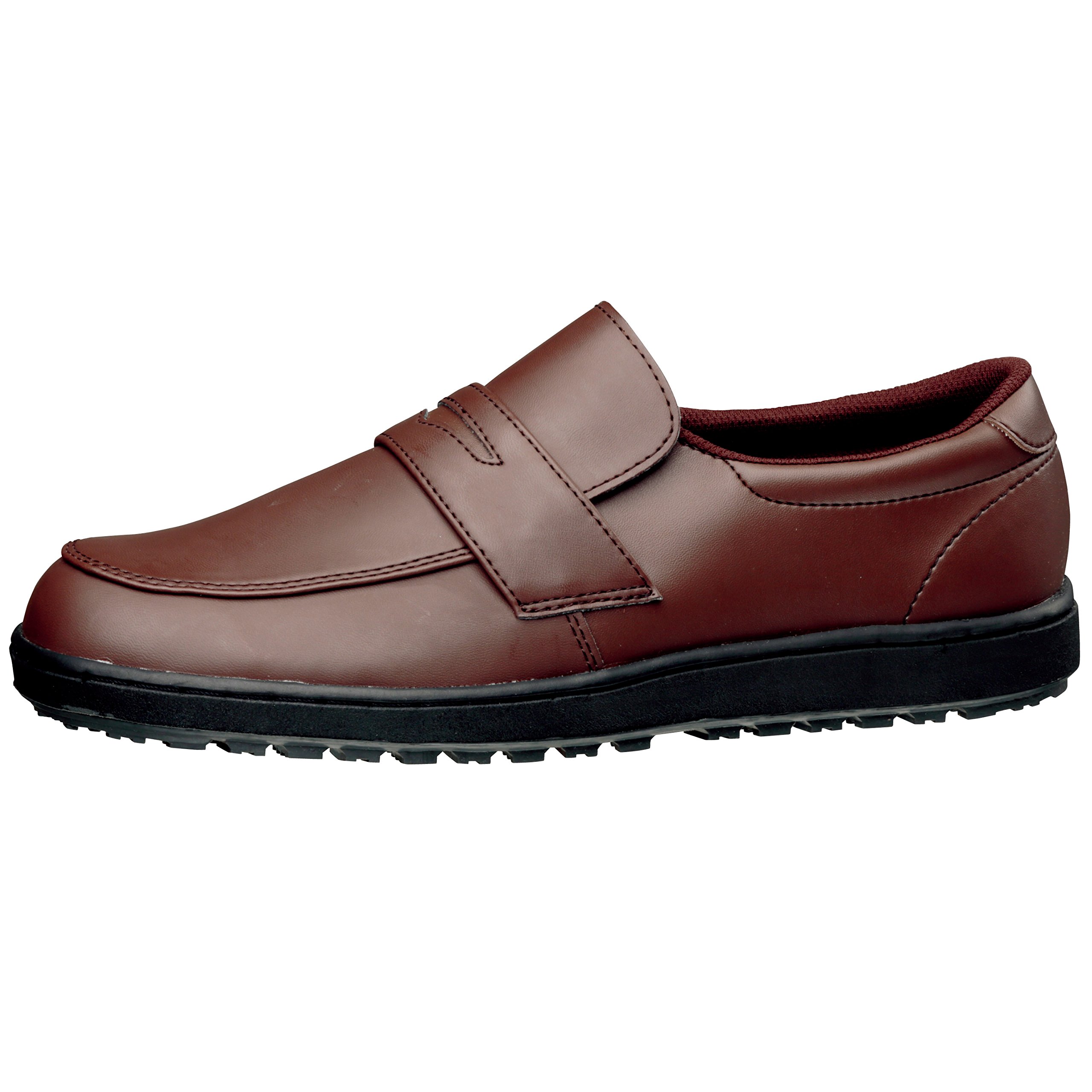 [ミドリ安全] ハイグリップ 男女兼用 ローファー作業靴 H230D ブラウン 28．0cm