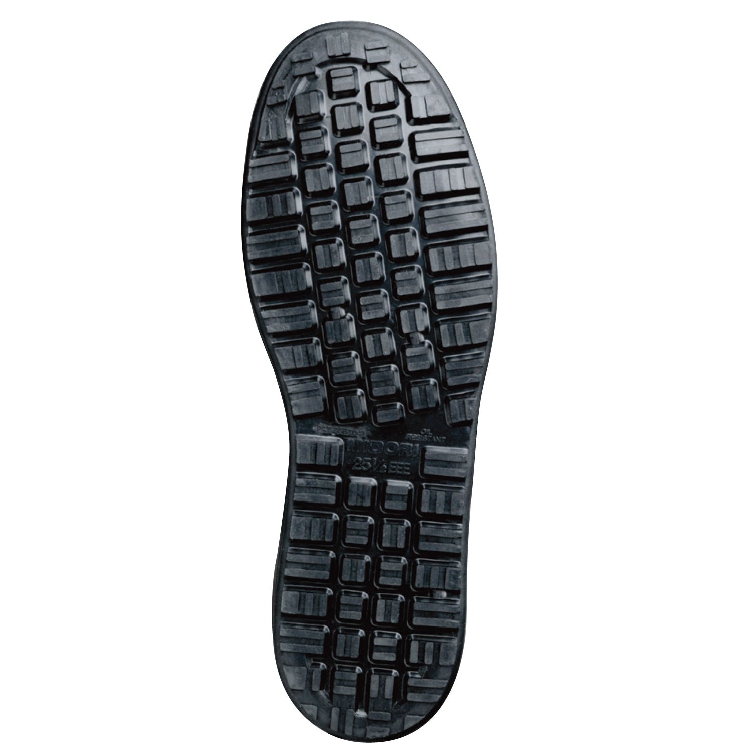 [ミドリ安全] ハイグリップ 男女兼用 ローファー作業靴 H230D ブラウン 28．0cm