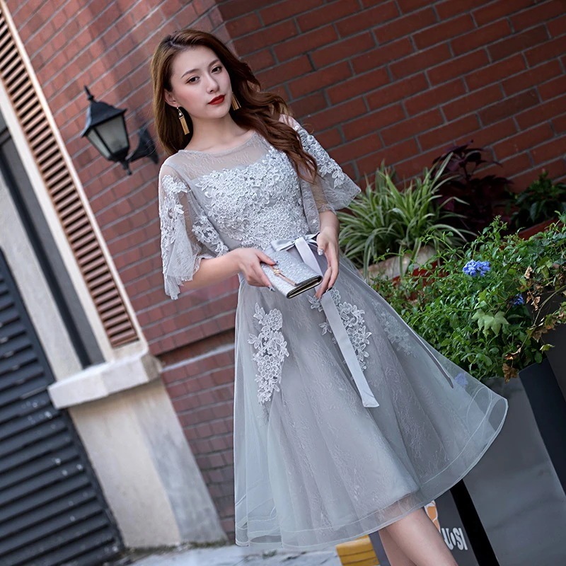 イブニングドレス ワンピース パーティードレス キャバ 着痩せ 大人 成人式 同窓会 披露宴 卒業式 結婚式 演奏会 ウェディング 二次会 発表会 112