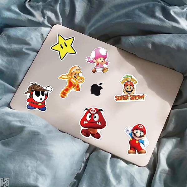 Qoo10] マリオ ステッカー シール 50枚セット