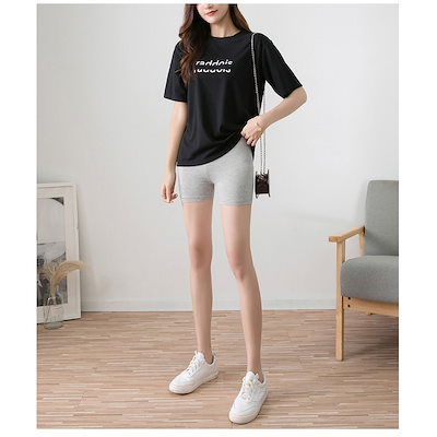 Qoo10] スパッツ ショートパンツ 3分丈 ボトム : レディース服