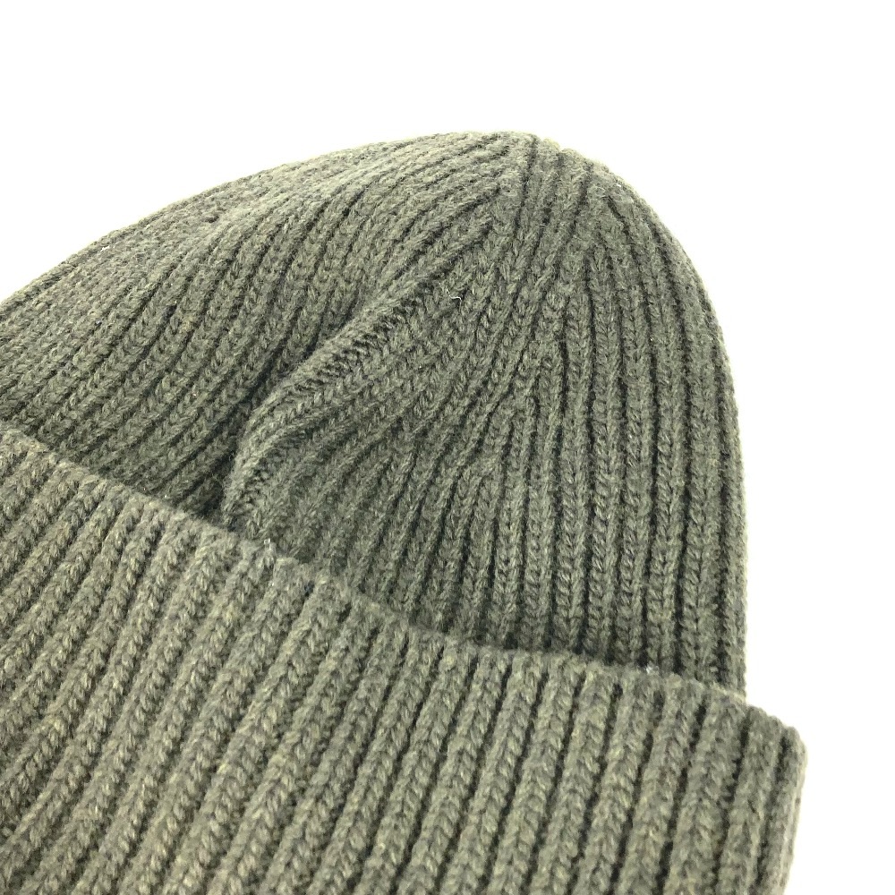 ニット帽 M77289 ビーニーLV モノグラム ビーニー 帽子 ニット帽 ニットキャップ ウール カーキ