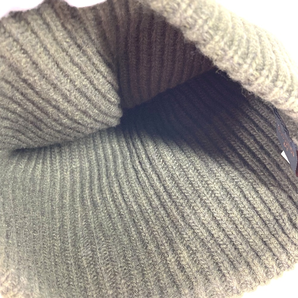 ニット帽 M77289 ビーニーLV モノグラム ビーニー 帽子 ニット帽 ニットキャップ ウール カーキ