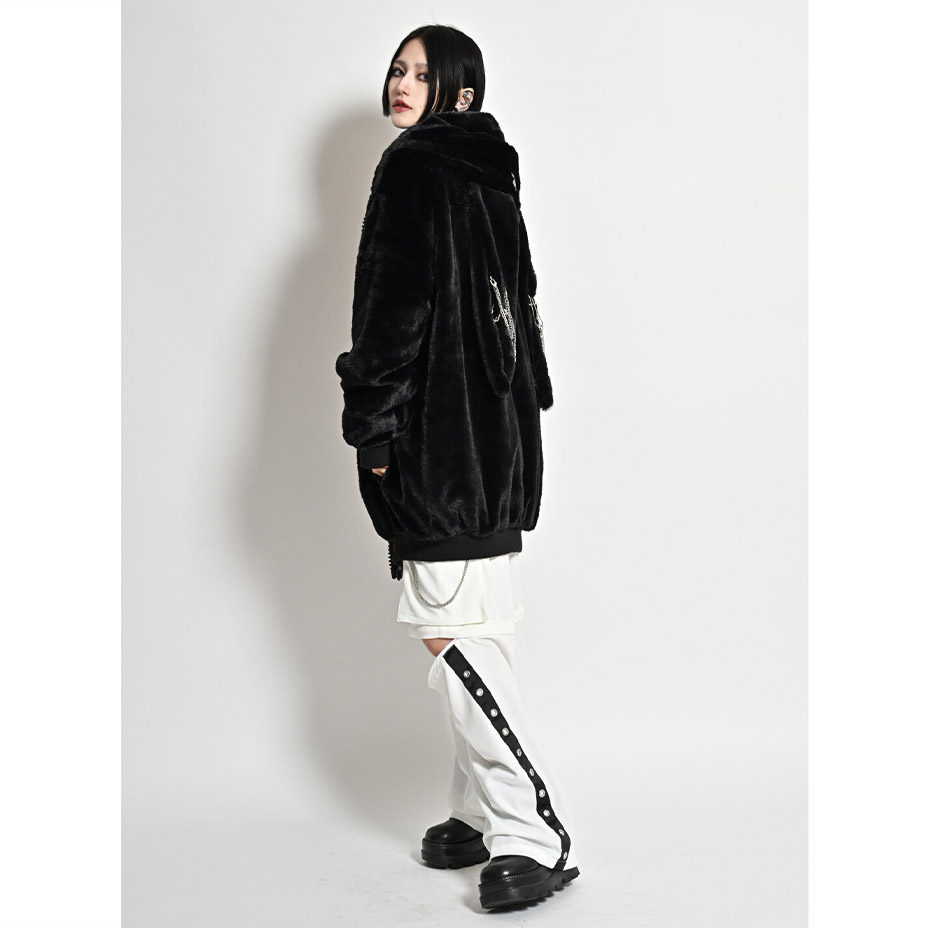 アウター 秋 冬 レディース 韓国 もこもこ ブランド パーカー ブルゾン ファー フード付き うさ耳 耳付き ジャケット オーバーサイズ ゆったり 暖かい 韓国 厚手 トップス 地雷系 かわいい お アウター 秋 冬 レディース 韓国 もこもこ ブランド パーカー ブルゾン ファー フード付き うさ耳 耳付き ジャケット オーバーサイズ ゆったり 暖かい 韓国 厚手 トップス 地雷系 かわいい お