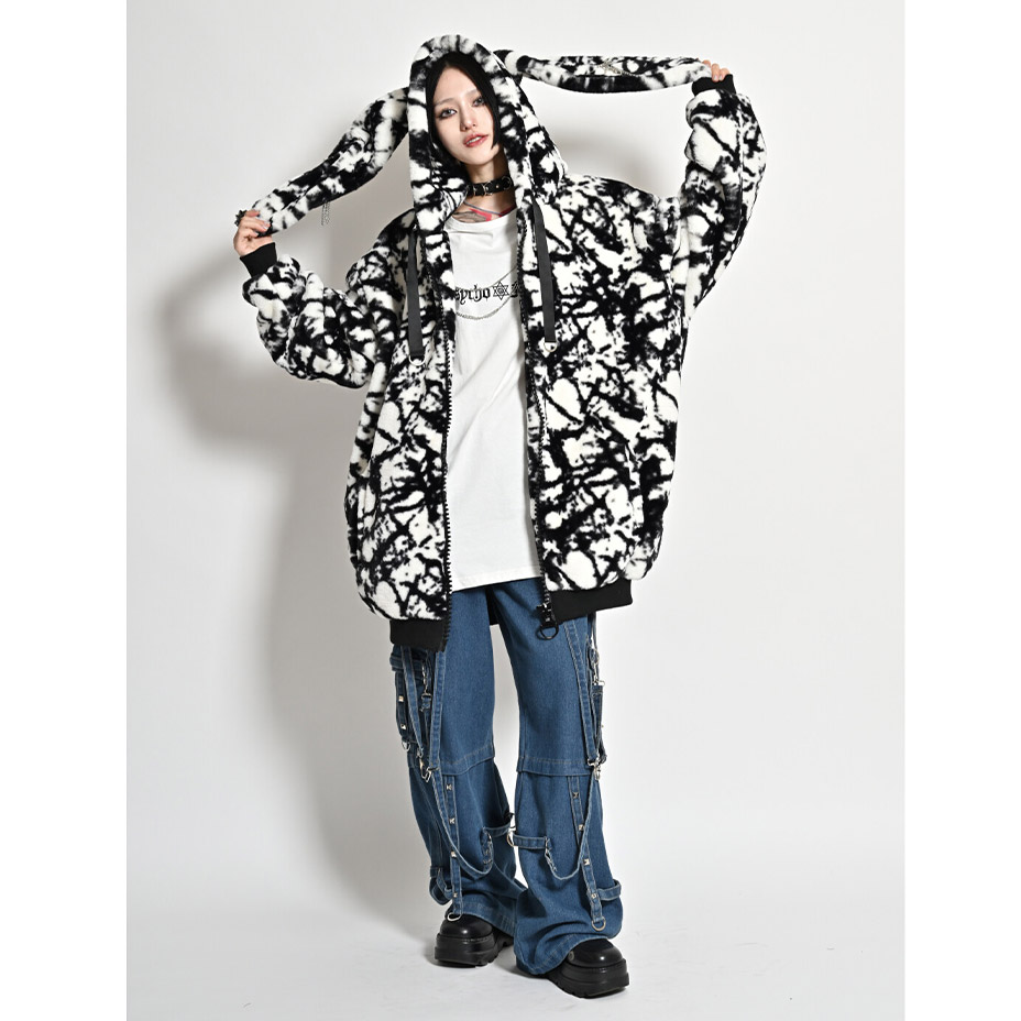 アウター 秋 冬 レディース 韓国 もこもこ ブランド パーカー ブルゾン ファー フード付き うさ耳 耳付き ジャケット オーバーサイズ ゆったり 暖かい 韓国 厚手 トップス 地雷系 かわいい お アウター 秋 冬 レディース 韓国 もこもこ ブランド パーカー ブルゾン ファー フード付き うさ耳 耳付き ジャケット オーバーサイズ ゆったり 暖かい 韓国 厚手 トップス 地雷系 かわいい お