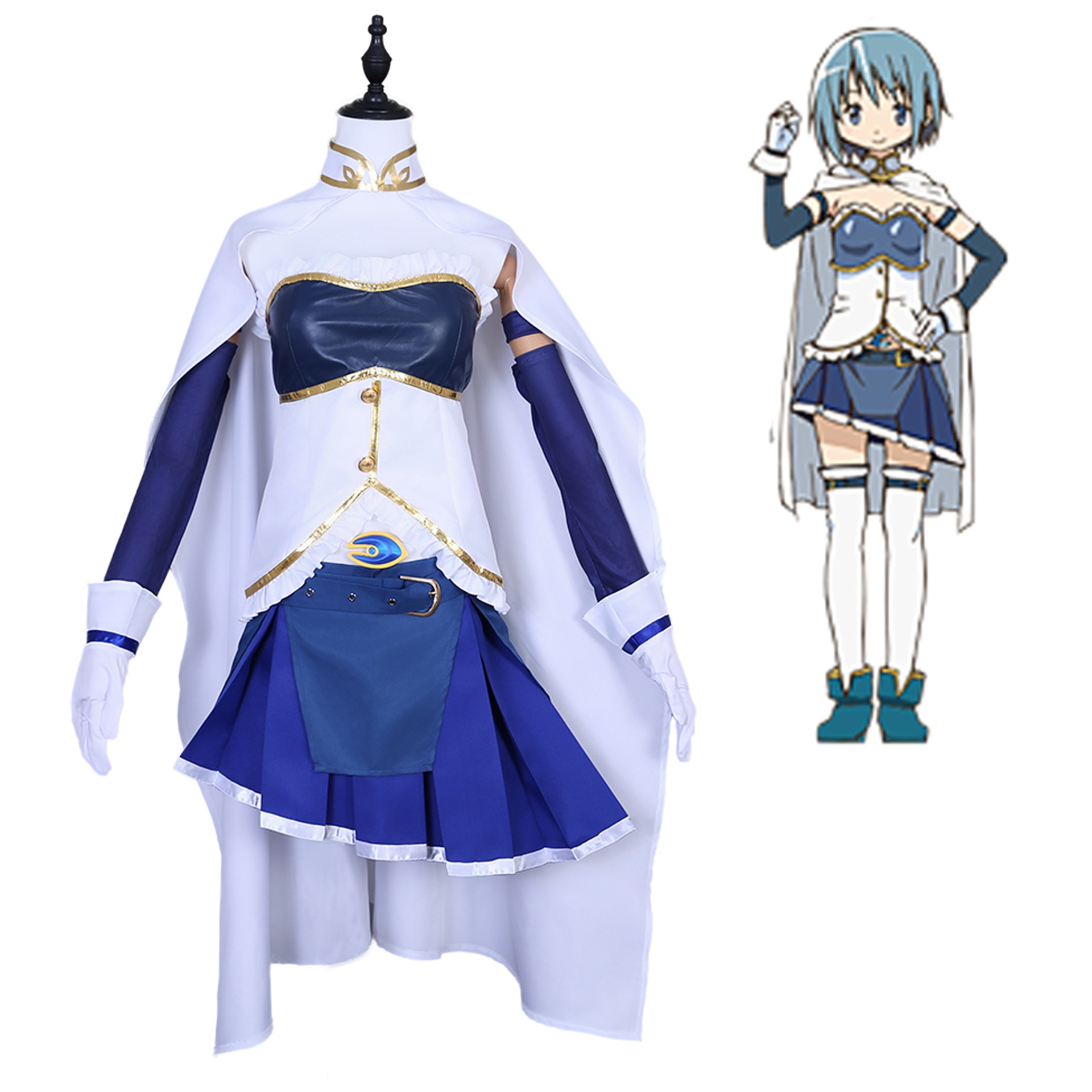 魔法少女まどかコスプレ美樹さやか巴麻美アニメコスプレ衣装女子制服jkユニフォーム 魔法少女まどかコスプレ美樹さやか巴麻美アニメコスプレ衣装女子制服jkユニフォーム