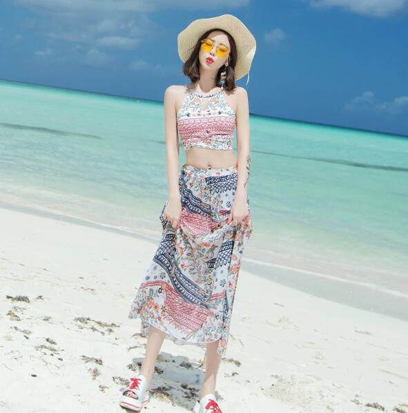 水着 -y1539 3点セット ワンピース ショートパンツ付き 体型カーバー MIZUGI 海 旅行 新婚旅行 海外 リゾート セレブ