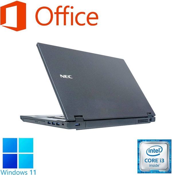 NEC VX-P Windows11 WEBカメラ 大容量メモリー:16GB 大容量SSD:512G